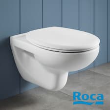 Image of Roca Havana Wall Hung Pan Standard Or Soft Close Seat