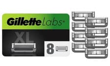 Image of Gillette Labs Razor Blade - Pack of 8 - Brand New & Sealed - Free RM Delivery