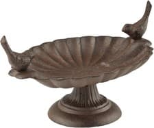 Image of Fallen Fruits FB162 Double Bird Bath, Brown