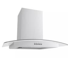 Image of Uk Logik L60chdg21 Chimney Cooker Hood 60cm Stainless Steel Glass
