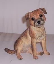 Image of Country Artists Border Terrier Sitting CA00097