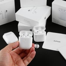Image of Apple AirPods 2nd Generation with Wireless Charging Case – (White)