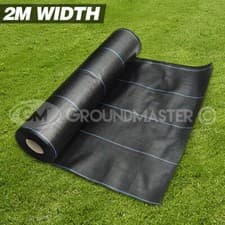 Image of 2M WIDE GROUNDMASTER™ HEAVY DUTY WEED CONTROL FABRIC GROUND COVER MEMBRANE