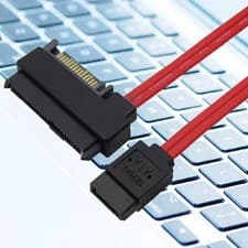 Image of SAS 29 Pin SFF-8482 to SATA 7Pin Hard Disk Drive Raid Cable with SATA Power Cord
