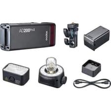 Image of Godox AD200Pro II Auto TTL HSS 1/8000S Outdoor Led Pocket Flash Light Speedlite-