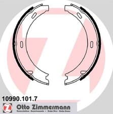 Image of ZIMMERMANN PARKING BRAKE BRAKE SHOE SET 109901017 FOR MERCEDES-BENZ PORSCHE