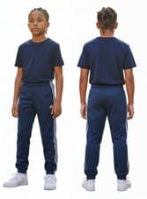 Image of adidas Sweat Pants Navy Boys Size UK 7 - 8 Years / 128 / 23" Waist Z42737