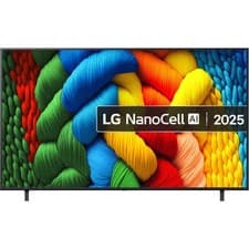 Image of LG NANO80A6B 75" 4K Ultra HD NanoCell Smart TV 75NANO80A6B