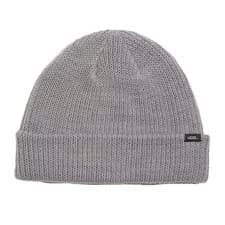 Image of Vans Unisex Core Basic Cuff Beanie, Grey, OS One Size, Heather Grey 