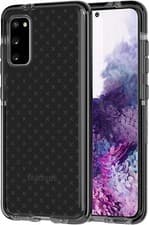 Image of Tech21 Samsung Galaxy S20 Evo Check Case Shockproof Cover Evo Check Smokey/Black