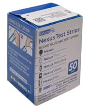 Image of GlucoRx Nexus Test Strips Monitoring Blood Glucose X 50 ( EXP: 04/2027)