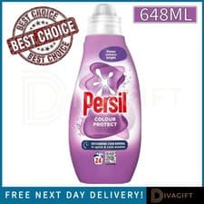 Image of PERSIL COLOUR PROTECT WASHING LIQUID DETERGENT 648ML 24 WASHES STAIN REMOVAL NEW