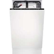 Image of AEG FSB73427Z 7000 Glasscare Dishwasher Slimline 45cm 9 Place Black D