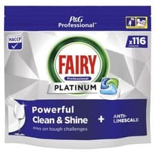 Image of Fairy All-in-one Dishwasher Tablets Capsule Pods Original 116 washes Sparkle