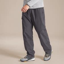 Image of New Craghoppers Mens Kiwi Classic Trousers Black Pepper 34 Reg Black Pepper