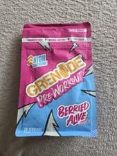 Image of Grenade Pre-workout Berried Alive Strawberry & Blueberry 330g rrp £25 ZERO Sugar