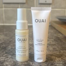 Image of Ouai Leave in Hair Conditioner 25ml & Anti-Frizz Creme, 30ml New