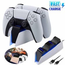 Image of PS5 Controller Charger Stand Dual Fast Charging Station Dock for PlayStation 5
