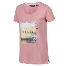 Image of Regatta Womens Filandra III Summer Short Sleeve Cotton Print T Shirt RRP £25