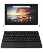 Image of Venturer 10.1″ Android 10 Tablet – 2GB RAM, 16GB Storage, Black, with Keyboard