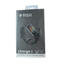 Image of [SALE] Fitbit Charge 5 Fitness Watch - Brand New - Carbon