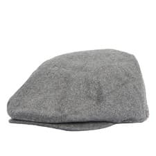 Image of Barbour Redshore Flat Cap Grey Medium Wool Blend BNWT