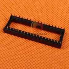 Image of 2pcs 40pin Pitch 2.54mm DIP IC Sockets Adaptor Broad Type Socket New *zr
