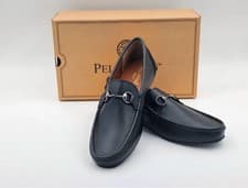 Image of Men’s Pelle Vero Italy Genuine full grain Leather Shoes UK Size 7 RRP €175