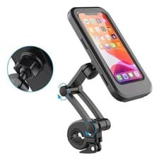 Image of 360° Bicycle Motor Bike Waterproof Phone Case For Mobile Phones Free Item UK