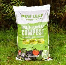 Image of NEW LEAF Organic Peat Free Multipurpose Compost - 40 Litre