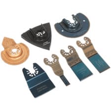 Image of Sealey 7 Piece OIS Oscillating Multi Tool All Purpose Blade Set