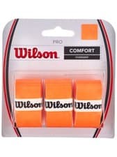 Image of Wilson Pro Comfort Overgrips 3 pack (4014) Orange