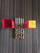 Image of Dormer A002 HSS Tin Coated Tip Jobber Drill Bit 13 mm , 5 Qty
