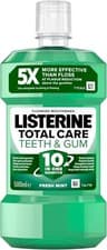 Image of Listerine Total Care Mouthwash 500ml – Clean Mint for Fresh Breath & Gum Health