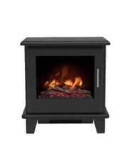 Image of Be Modern Wilmslow 2kW Matt Black Electric Stove (H)585mm (W)550mm(B)