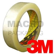 Image of 6 x Rolls of 3M Scotch CLEAR Packing Tape 25mm x 66m