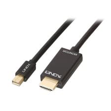 Image of LINDY 36928 Mini DisplayPort to HDMI 10.2G Cable, 3m