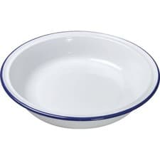 Image of Nimbus Round Pie Dish26cm White/Blue ST7631