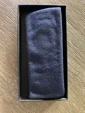 Image of Boss Hugo Boss Mens BlackGrey Silk Tie $ 79