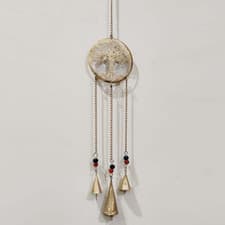 Image of Hanging Bells Tree of Life Symbol Windchime Garden Home Decor Hanging Large40194