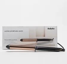 Image of BaByliss Titanium Brilliance Waves 28mm Hair Curling Wand Rrp £65
