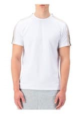 Image of LUKE 1977 Imperial Badge Detail Reg Fit T Shirt White