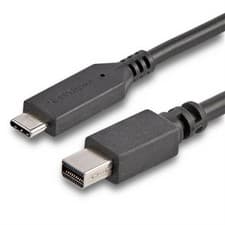 Image of StarTech 6 ft. (1.8 m) USB-C to Mini DisplayPort Cable - 4K 60Hz - Black
