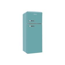 Image of Amica 208 L 80/20 Freestanding Fridge Freezer Retro Blue, 4-Star Freezer