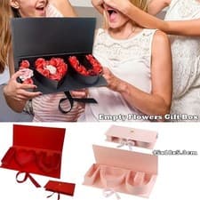 Image of I Love You Empty Box Mother's Day Valentines Gift Box Romantic Jewelry Gift Box