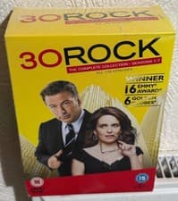 Image of 30 THIRTY ROCK COMPLETE SERIES 1-7 DVD Season 1 2 3 4 5 6 7 New Sealed UK R2