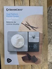 Image of Silvercrest Dual Platform Kitchen Scale
