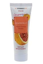 Image of Korres Face Mask Instant Brightening 18ml Grapefruit