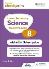 Image of Cambridge Checkpoint Lower Secondary Science Teacher's Guide ... - 9781398300767