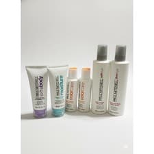 Image of Paul Mitchell Hair Care DELUXE Lot - 6 Pc Set Sculpting Gel Shine Spray Shampoo